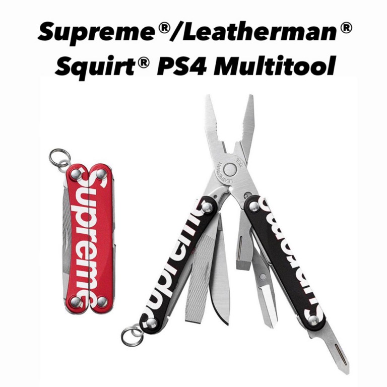 supreme leatherman squirt ps4 multitool