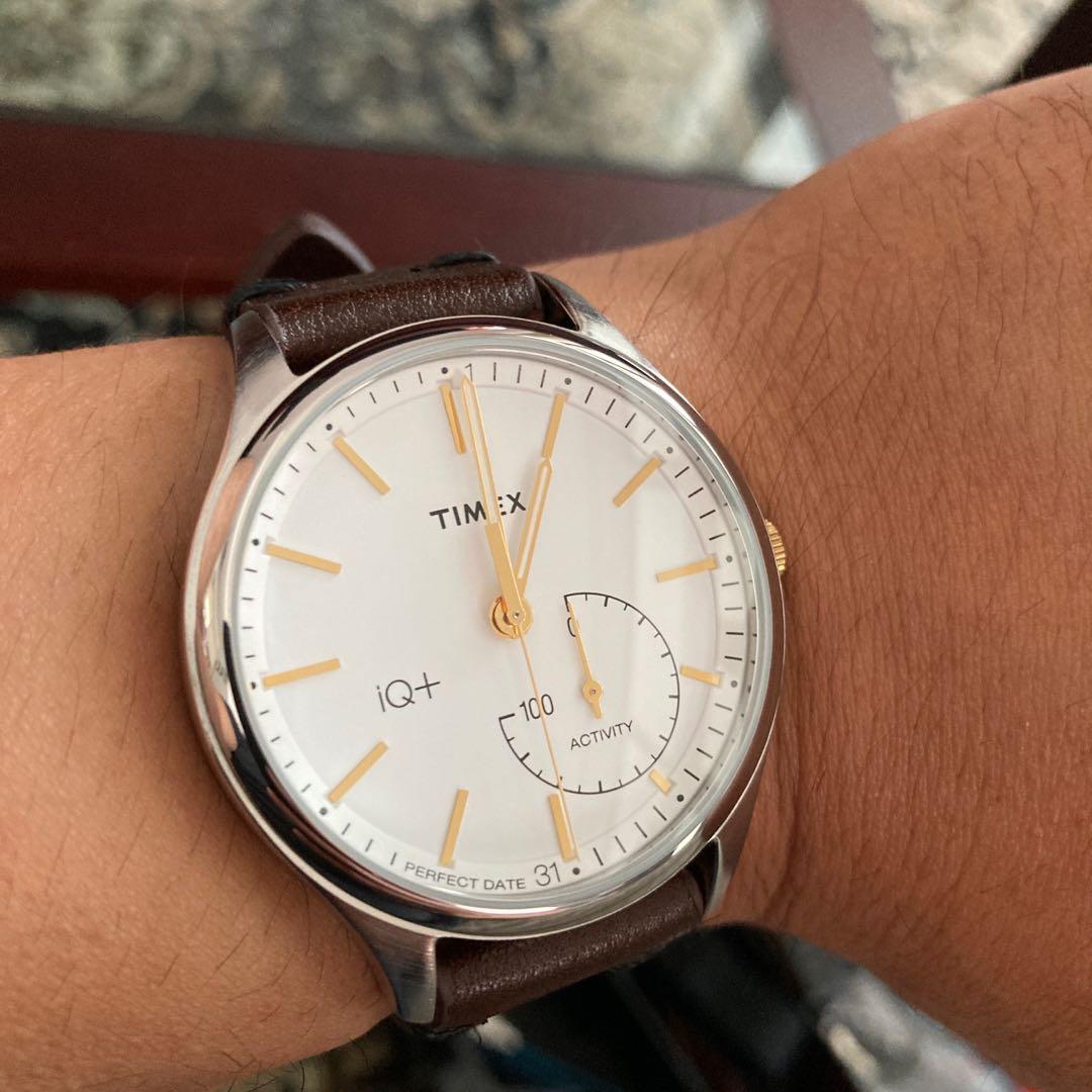 Timex men's iq+ hot sale