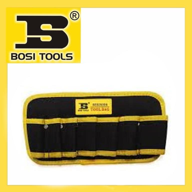 Tool bag (Category: Construction Tools & Equipment) located in Manila. Submitted by tina.sales (Listing ID 1088984627, Image 1). Description: Tool bag Brand;Bosi Model;7PC Price;204 BOSI TOOLS Product For other product inquiries pls contact us. Globe: 0 9 4 5 6 5 3 6 1 6 2 Smart: 0 9 6 8 3 8 0 2 3 2 0 Landline: 8 5 5 7 6 6 1.