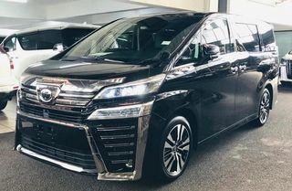 Toyota Vellfire 2.5 unreg 2020 ZG