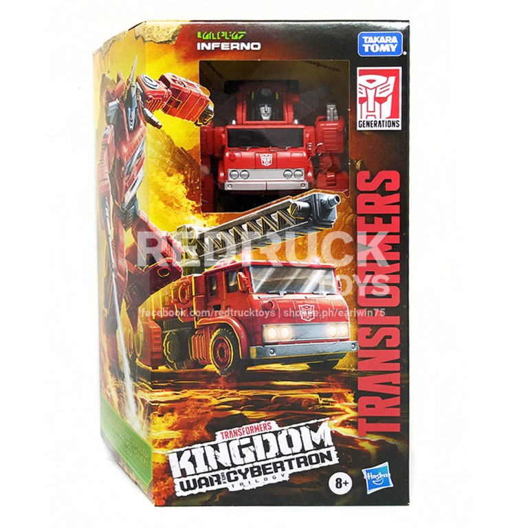 Transformers Kingdom Inferno, Hobbies & Toys, Toys & Games on Carousell