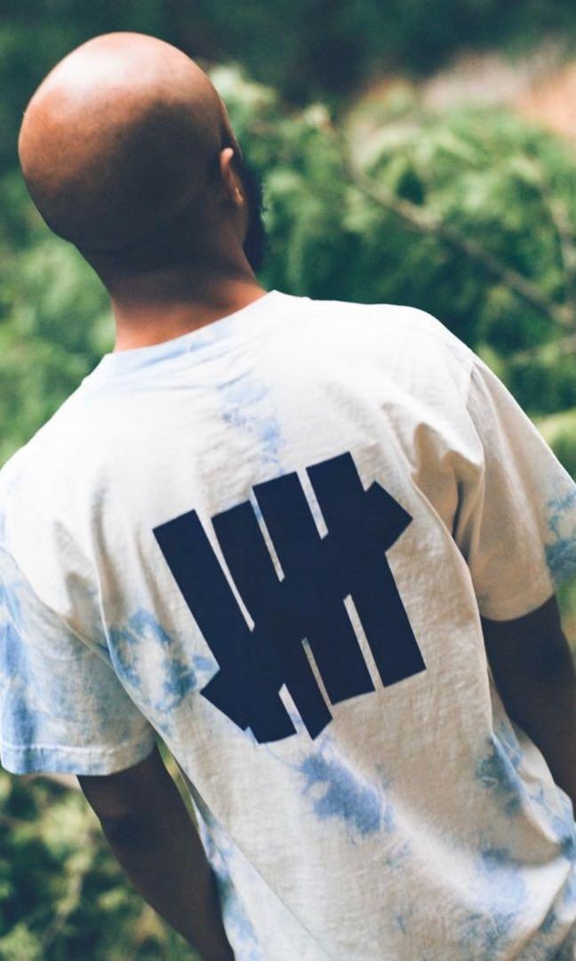 Undefeated Logo Tie Dye Tee, Men's Fashion, Tops & Sets, Tshirts 