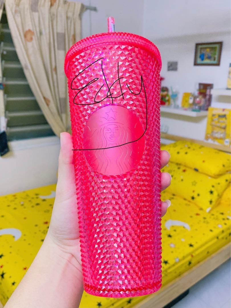 Hot Pink LV Starbucks Cup 💗 Order yours now in tiktok shop just