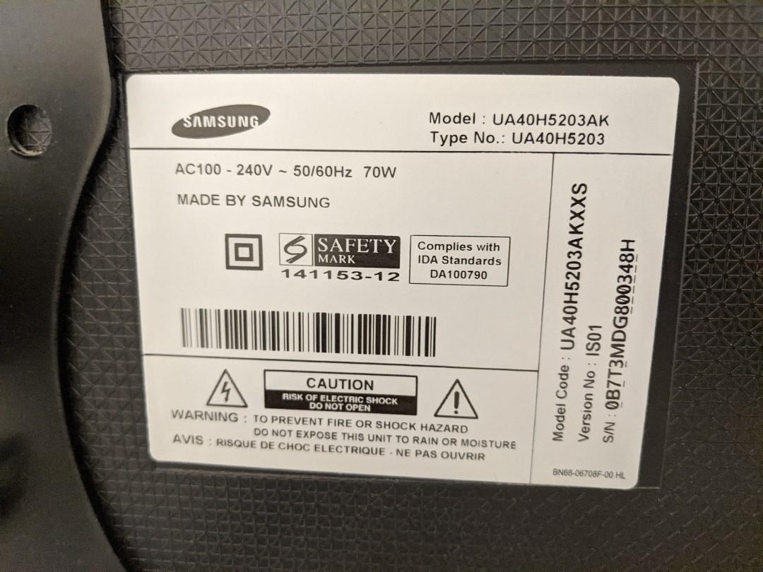 Used 42 inch Samsung LCD SMART TV, TV & Home Appliances, TV & Entertainment, TV on Carousell