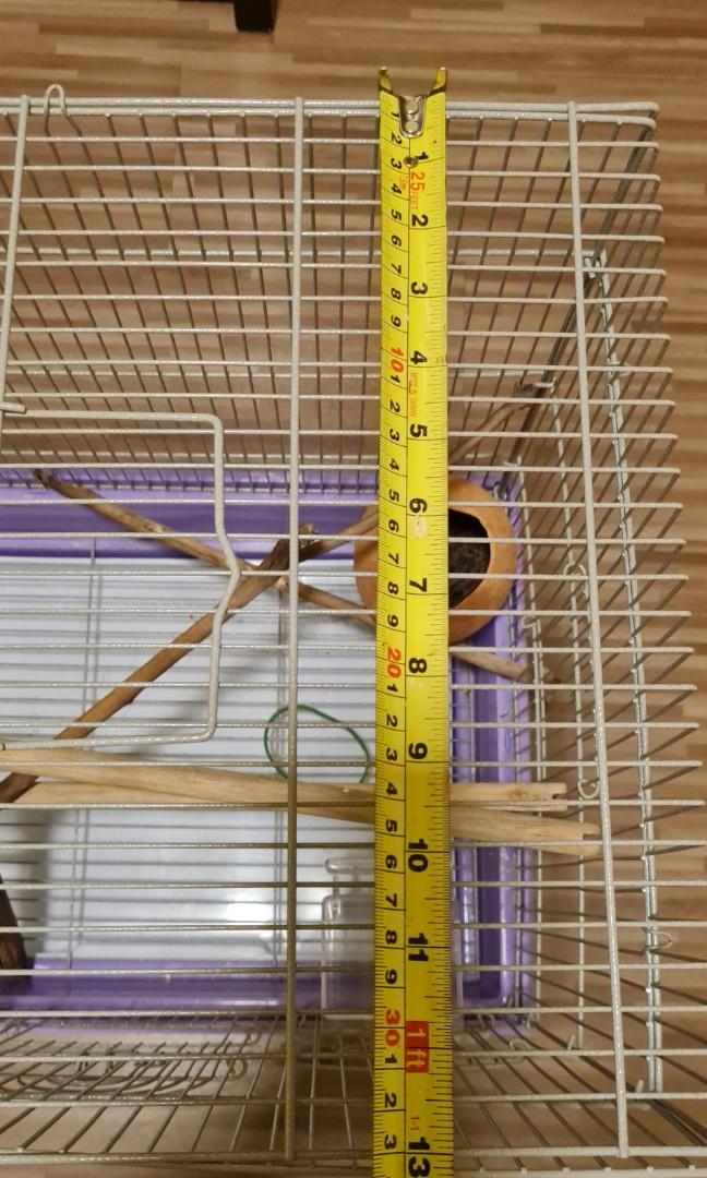 Used Lovebirds cage, Pet Supplies, For Birds, Cages on Carousell