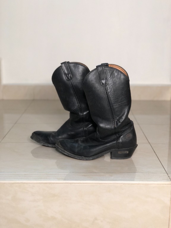 Vintage harley boots clearance