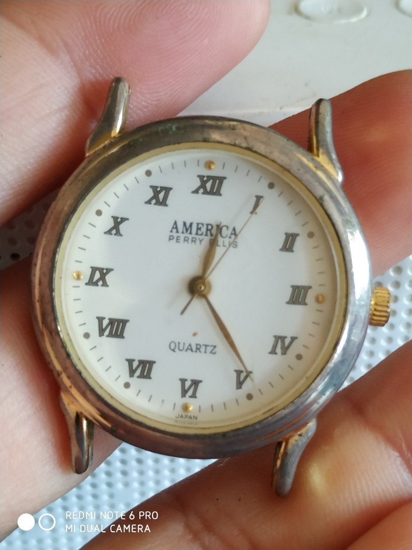 Vintage Perry Ellis America watch Men s Fashion Watches Accessories Watches on Carousell