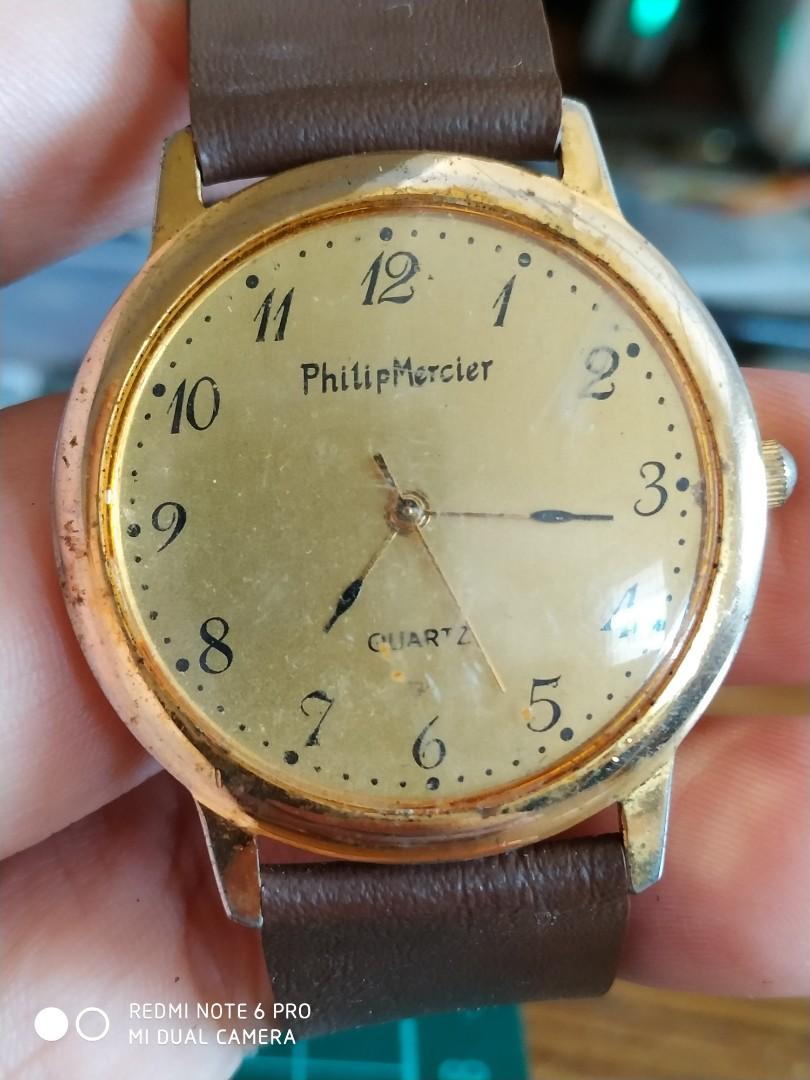 Philip mercier quartz watch discount