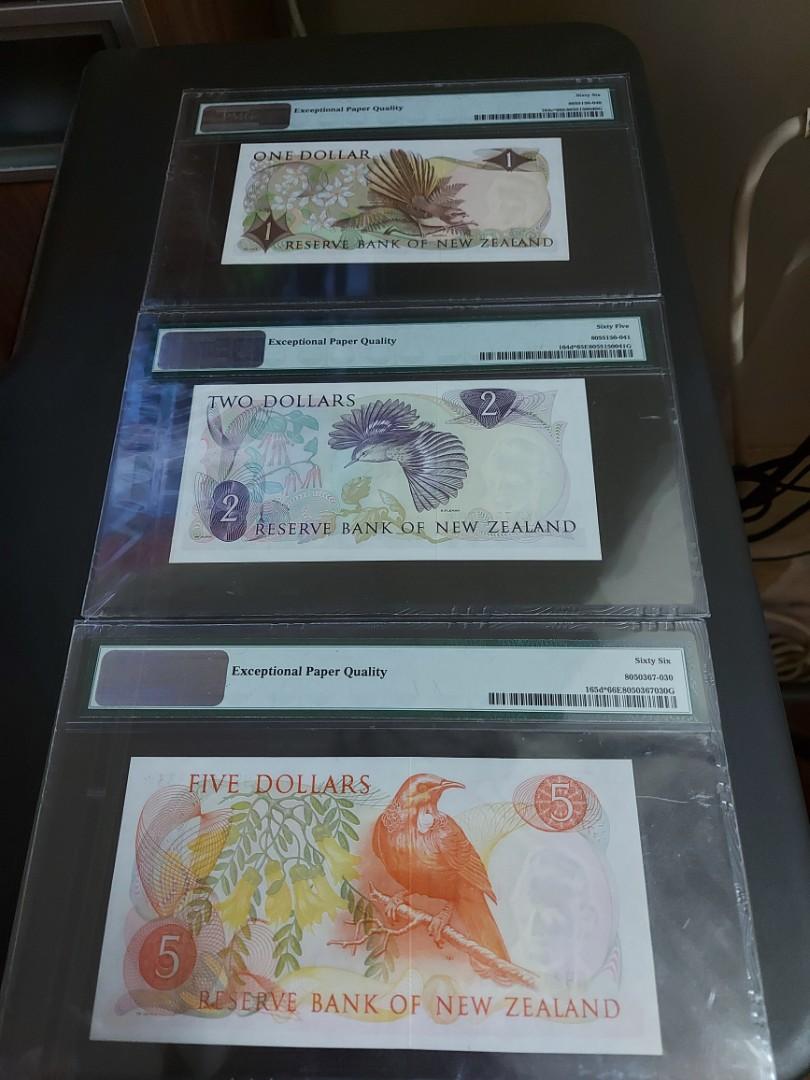 英女皇補版，紐西蘭1，2，5蚊, 興趣及遊戲, 收藏品及紀念品, 錢幣- Carousell