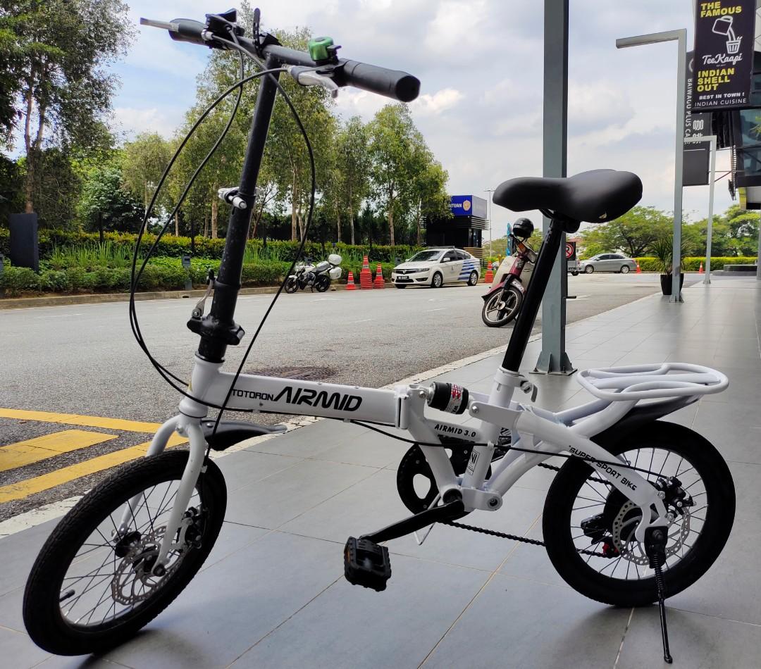Airmid top folding bike