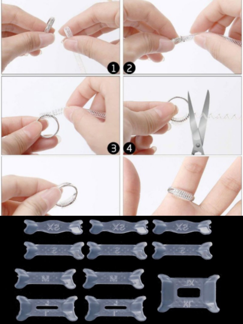 2 Types of Ring Adjusters Bundle, Women's Fashion, Jewelry & Organisers