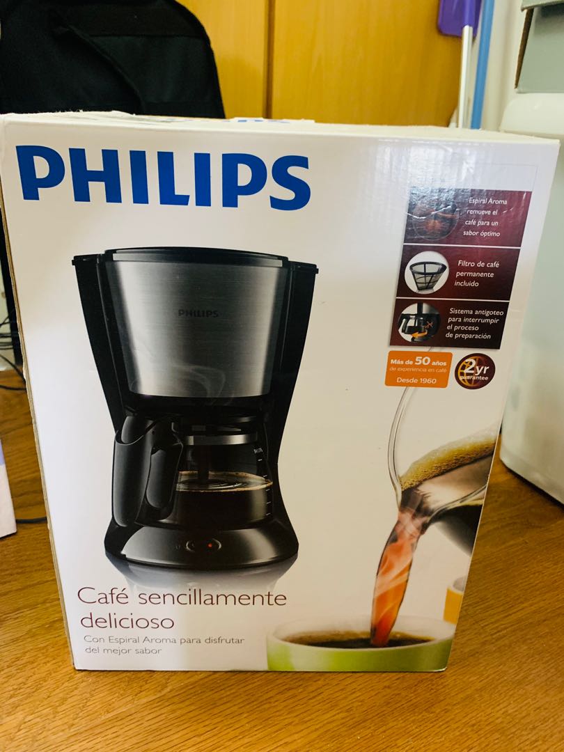 飛利浦 咖啡機 美式 滴漏式 PHILIPS HD7457 全新品 coffee maker 全新未拆, 電視及其他電器 , 廚房用品