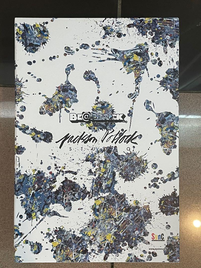 日版新品BE@RBRICK 100%&400% Jackson Pollock Studio (SPLASH) 日本