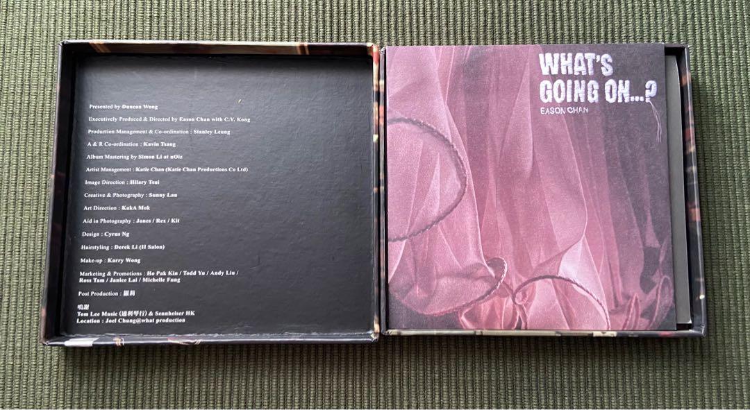 陳奕迅- What's Going On? 第一版CD+DVD (裙下之臣、富士山下