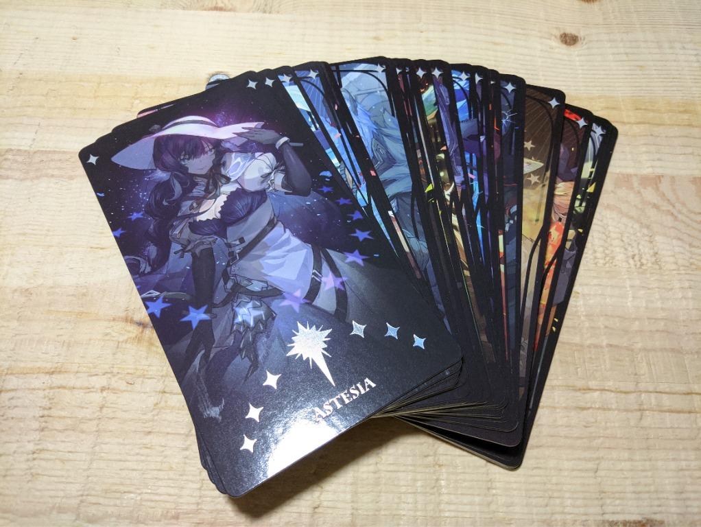 Arknights Tarot Cards 22 Major Arcana Cosplay Game Board Card Collection  Gifts