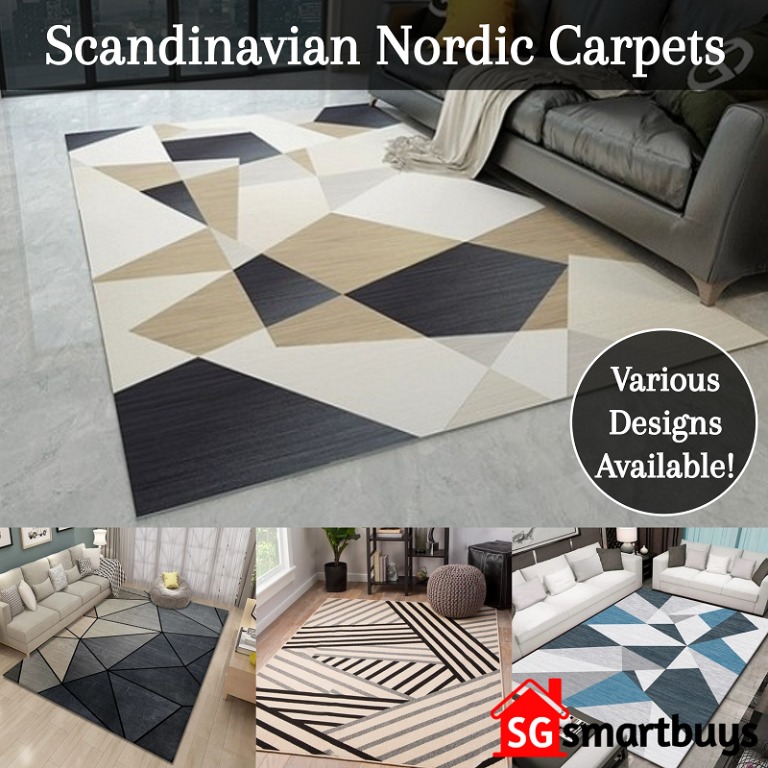 no 1 local carpet seller nordic style beautiful design scandinavian carpets furniture home living home decor carpets mats flooring on carousell