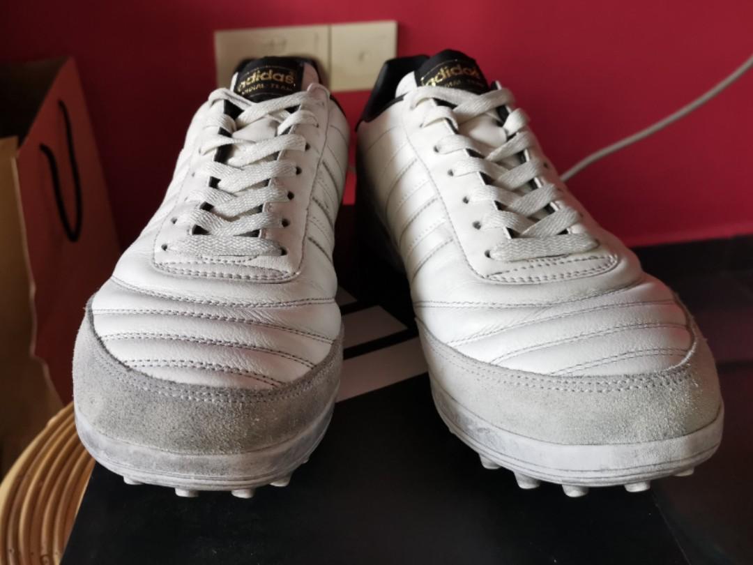 Adidas Mundial Team 20 TF Turf Eternal Class, US9.5, Used, Sports  Equipment, Sports \u0026 Games, Racket \u0026 Ball Sports on Carousell