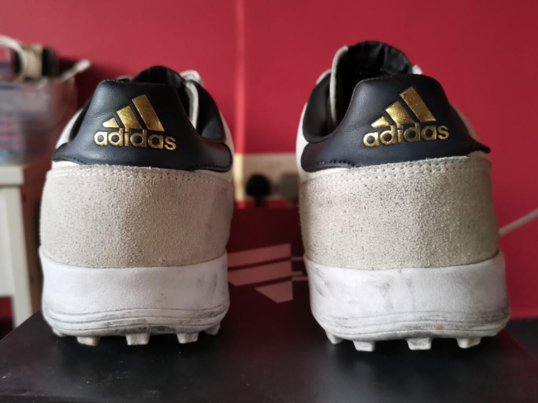 Adidas Mundial Team 20 TF Turf Eternal Class, US9.5, Used, Sports  Equipment, Sports \u0026 Games, Racket \u0026 Ball Sports on Carousell