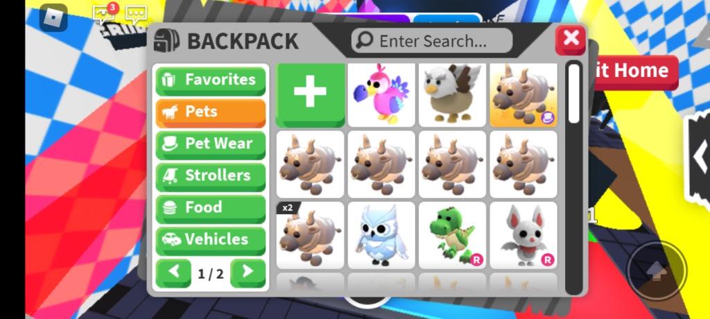 Adopt Me Pets (Category: Others) located in Marikina City. Submitted by wilmiles (Listing ID 1089357492, Image 1). Description: For sale adopt me pets. 100 to 200 pesos and up per legendary pet. Leave a message for your preferred pet..