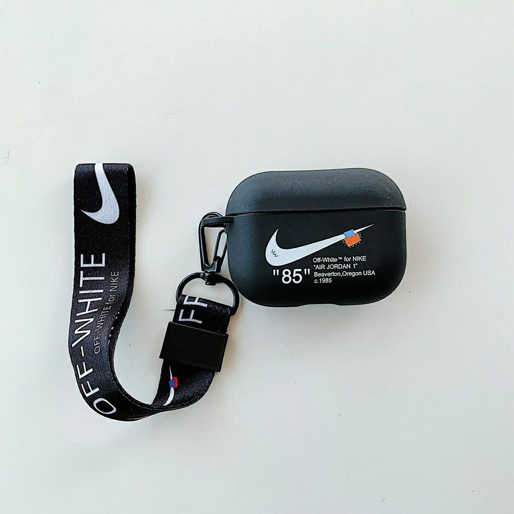 Off white airpod pro case with lanyard on sale