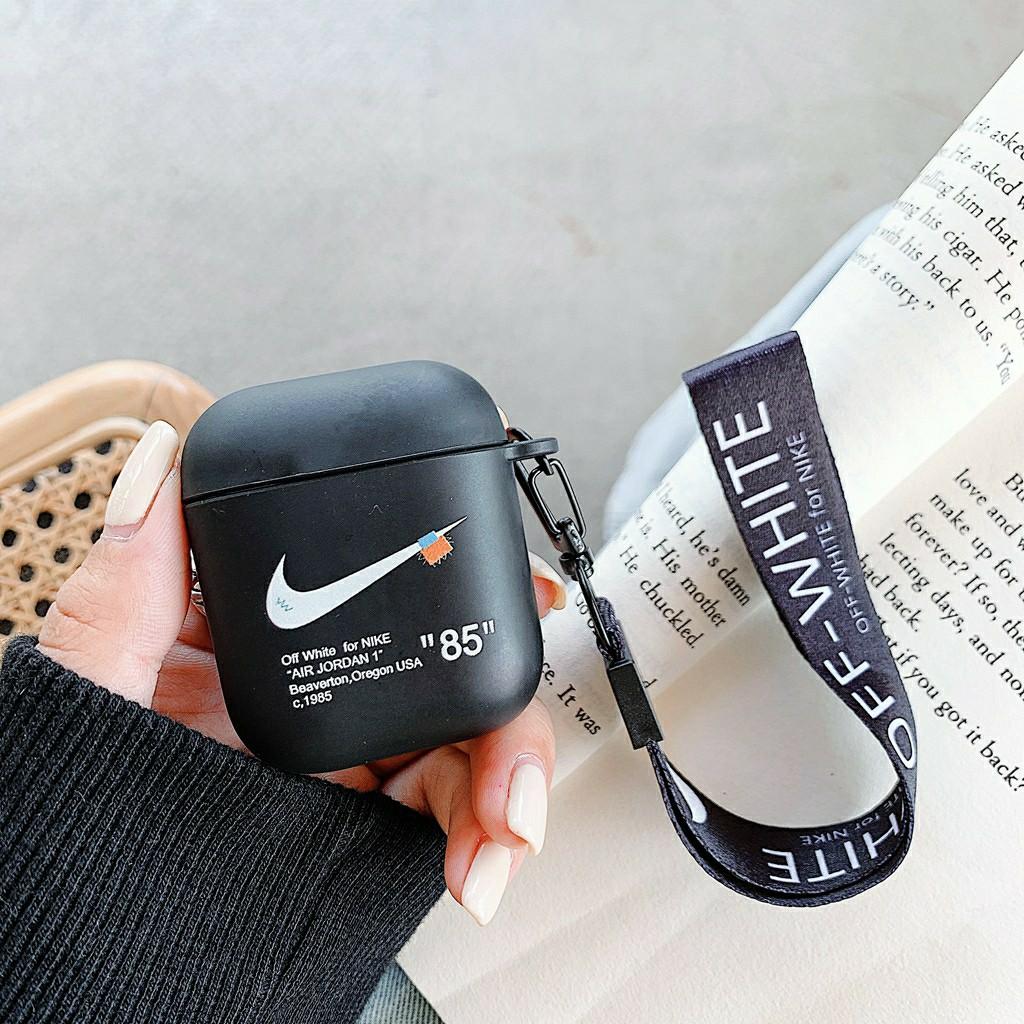 Off white airpod hotsell pro case with lanyard