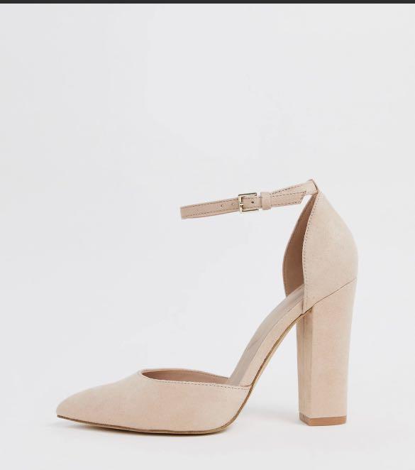 Aldo nude block heel deals