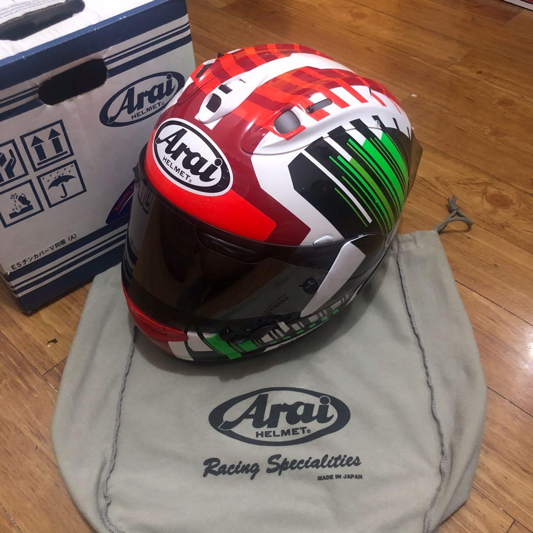 Arai Rx7x Rea SB, Motorbikes, Motorbike Parts  Accessories, Helmets and  other Riding Gears on Carousell