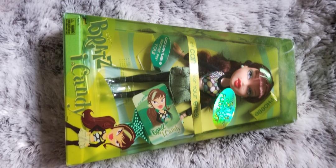 Authentic Bratz PHOEBE i Candy (Category: Kids Toys) located in Quezon City. Submitted by pinkyfunkypiglet (Listing ID 1089143240, Image 2). Description: New Bratz Phoebe authentic 950.