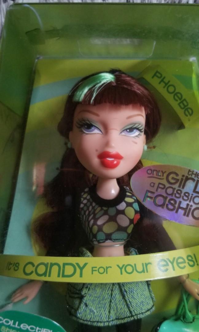Authentic Bratz PHOEBE i Candy (Category: Kids Toys) located in Quezon City. Submitted by pinkyfunkypiglet (Listing ID 1089143240, Image 1). Description: New Bratz Phoebe authentic 950.