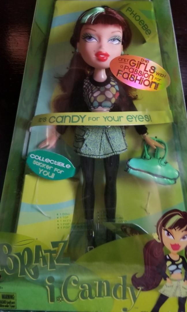 Authentic Bratz PHOEBE i Candy (Category: Kids Toys) located in Quezon City. Submitted by pinkyfunkypiglet (Listing ID 1089143240, Image 3). Description: New Bratz Phoebe authentic 950.