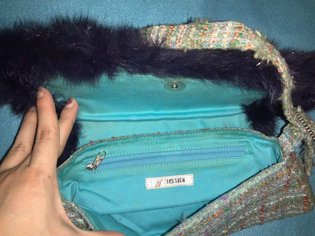 Authentic Jessica Bag (Category: Clutches) located in Paranaque City. Submitted by shopbizetc (Listing ID 1089239956, Image 3). Description: Authentic Jessica party bag With missing stones as shown in the picture RFS: Decluttering .