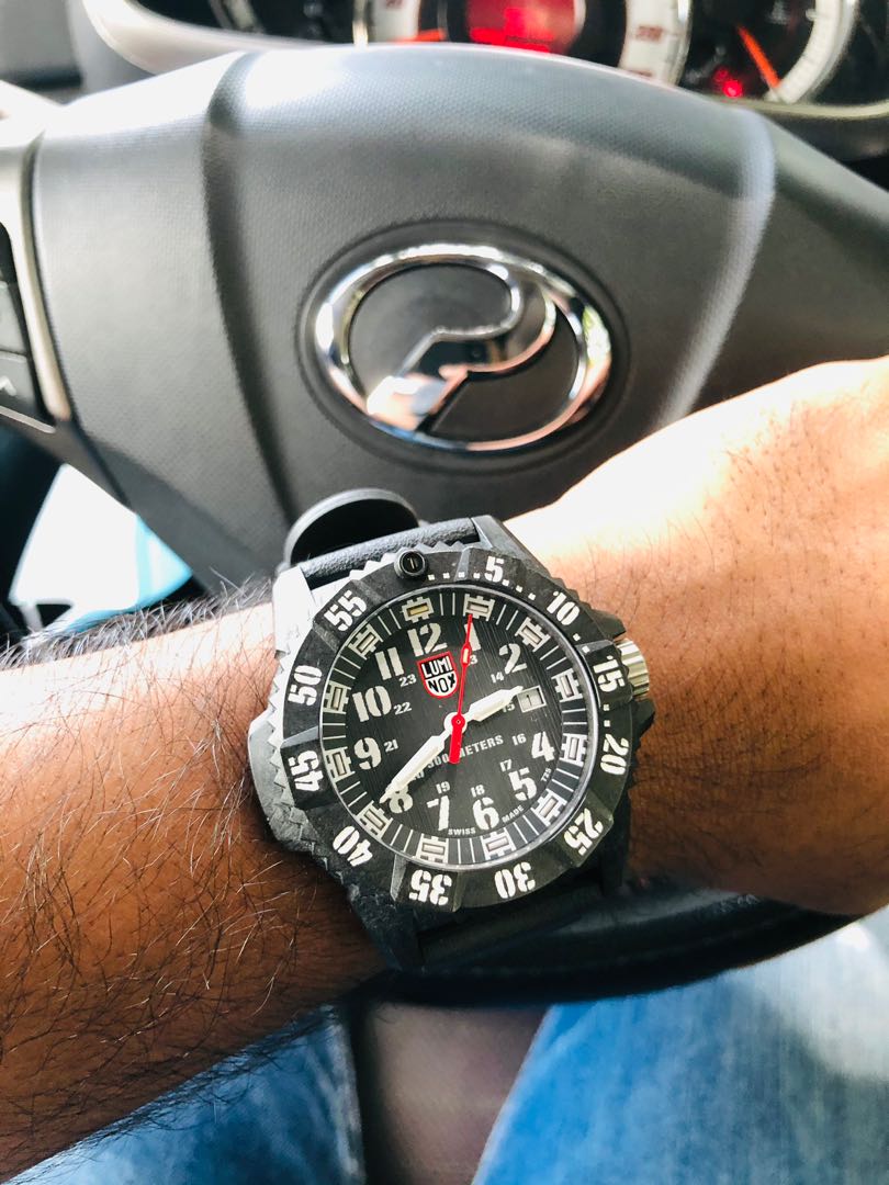 Authentic Luminox Master carbon seal 3801 Men s Fashion Watches