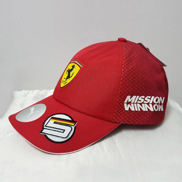 Vettel ferrari cap clearance