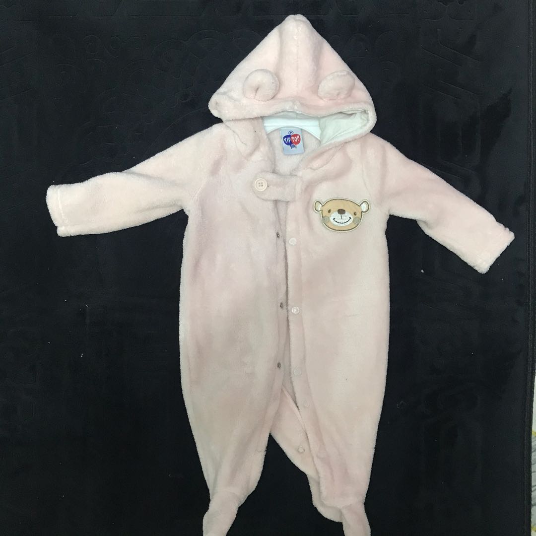 Baby Sweater bear full body sleepsuit