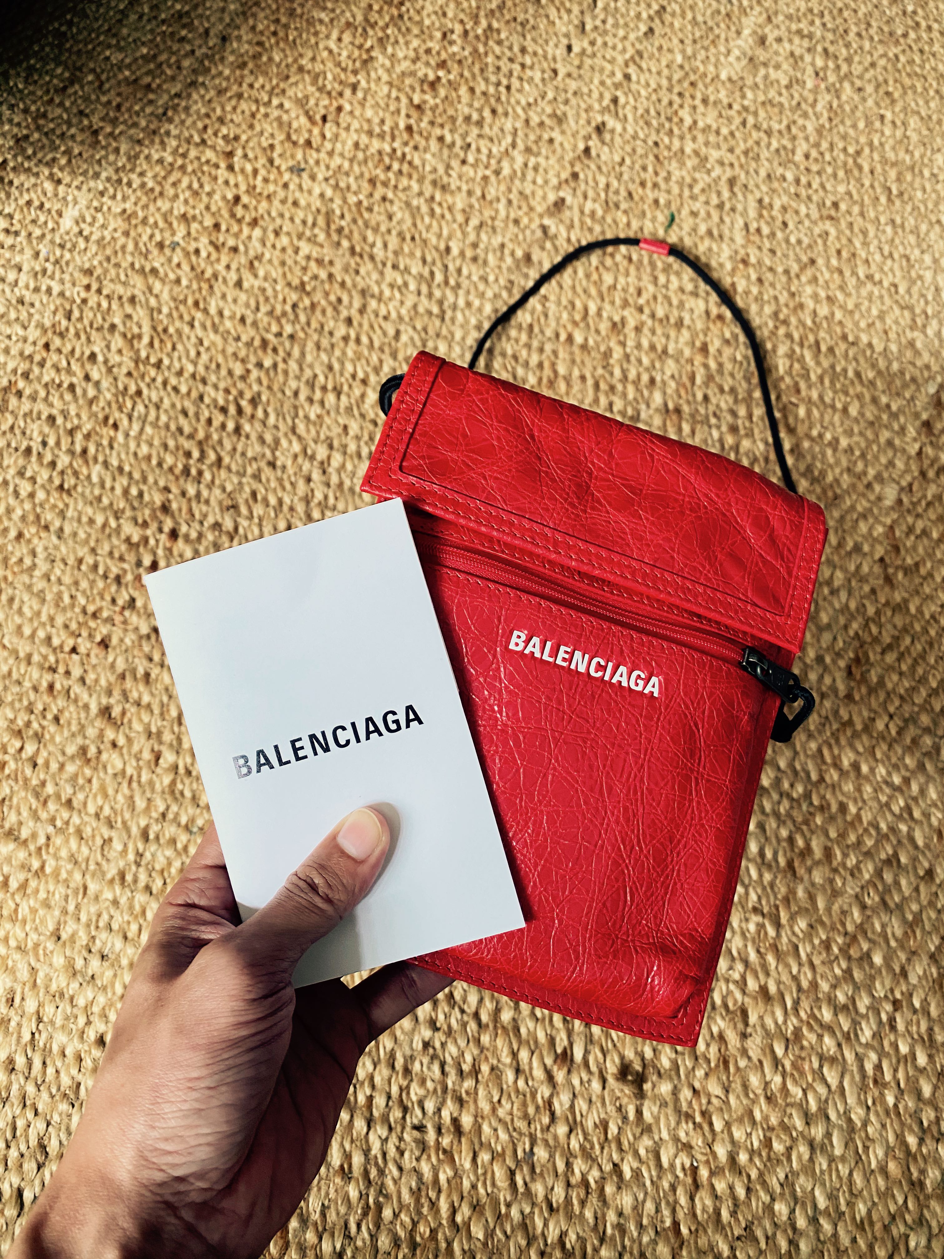 Balenciaga 2025 explorer pouch