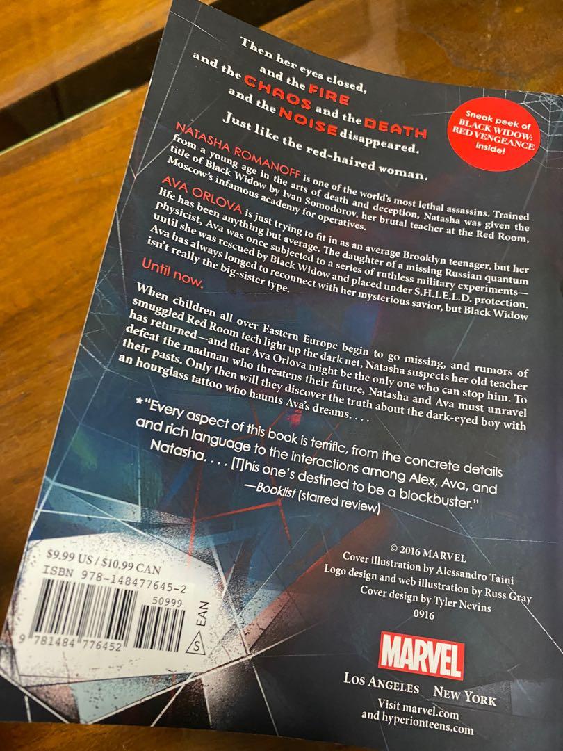 Black Widow Forever Red Margaret Stohl Hobbies Toys Books Magazines Children S Books On Carousell