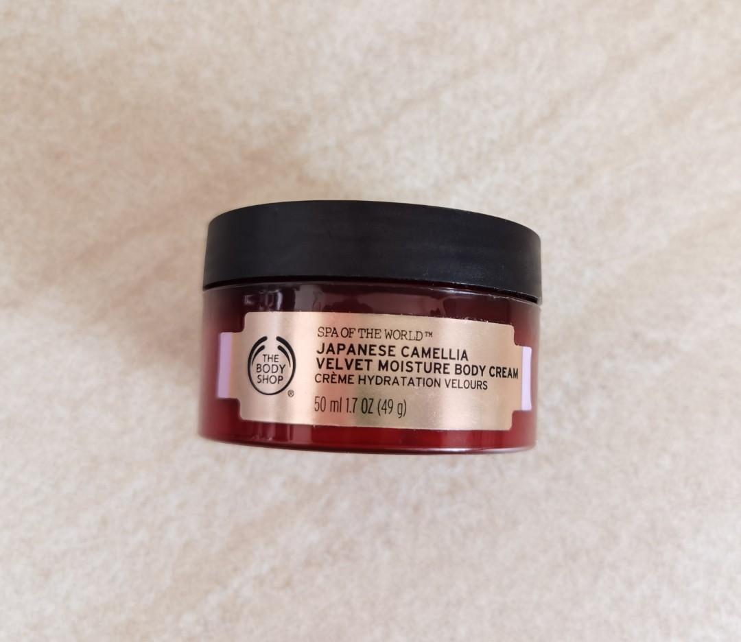Body Shop Japanese Camellia Body Cream, 美容＆個人護理, 沐浴＆身體護理, 沐浴及身體護理 身體