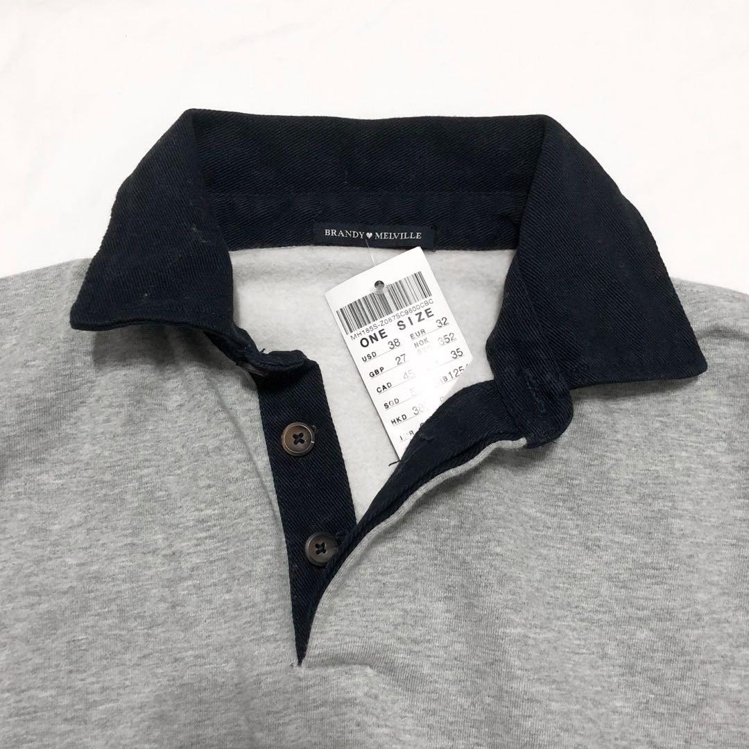 Archer colored outlet collar sweatshirt