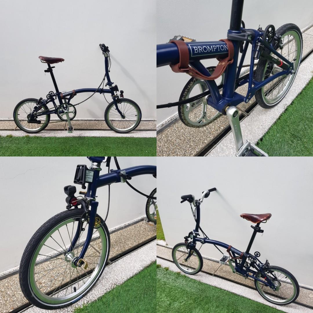 Brompton m6l tempest best sale blue