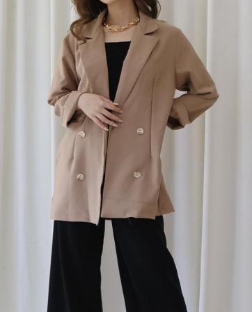 Oversized brown blazer Clearance