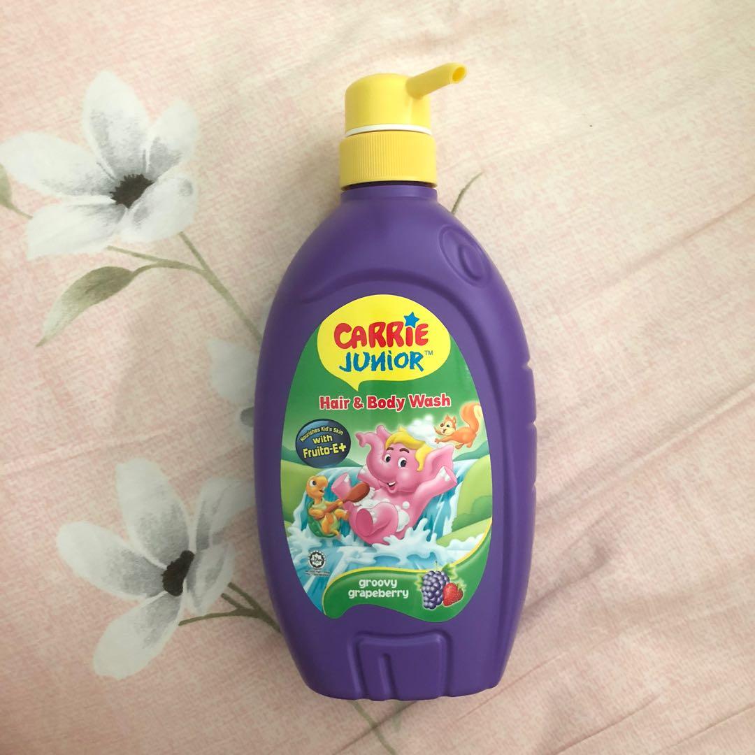 Carrie Junior Hair Body Wash Groovy Grapeberry 700gr Beauty Personal Care Bath Body Body Care On Carousell