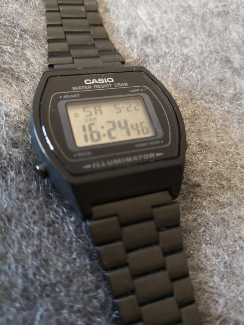 Casio matt black Clearance