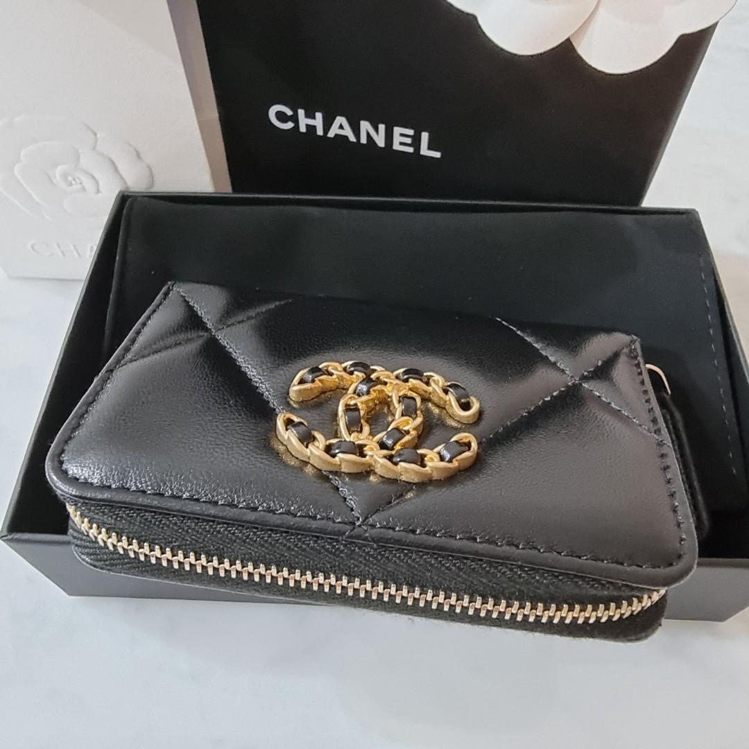 Chanel 19 Zipped Coin Purse - Kaialux