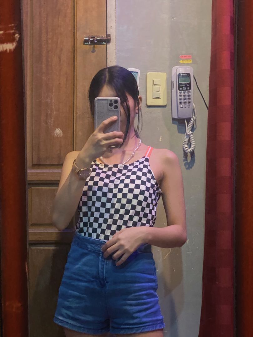 Chess Racer Top, Women's Fashion, Tops, Others Tops on Carousell