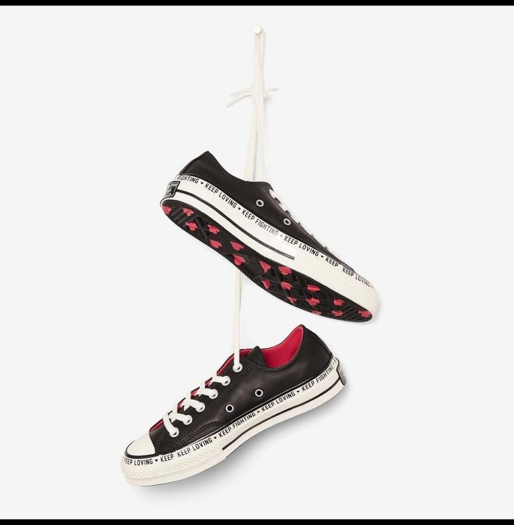 Converse Chuck 70 Love Edition, Fesyen Wanita, Sepatu di Carousell