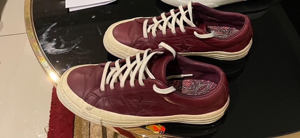 Converse one star ox burgundy discount