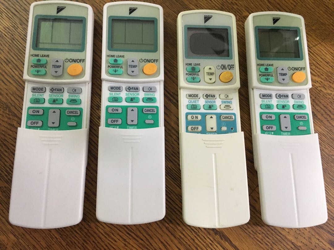 Daikin Aircon Remote Controls, TV & Home Appliances, Air Conditioners & Heating on Carousell
