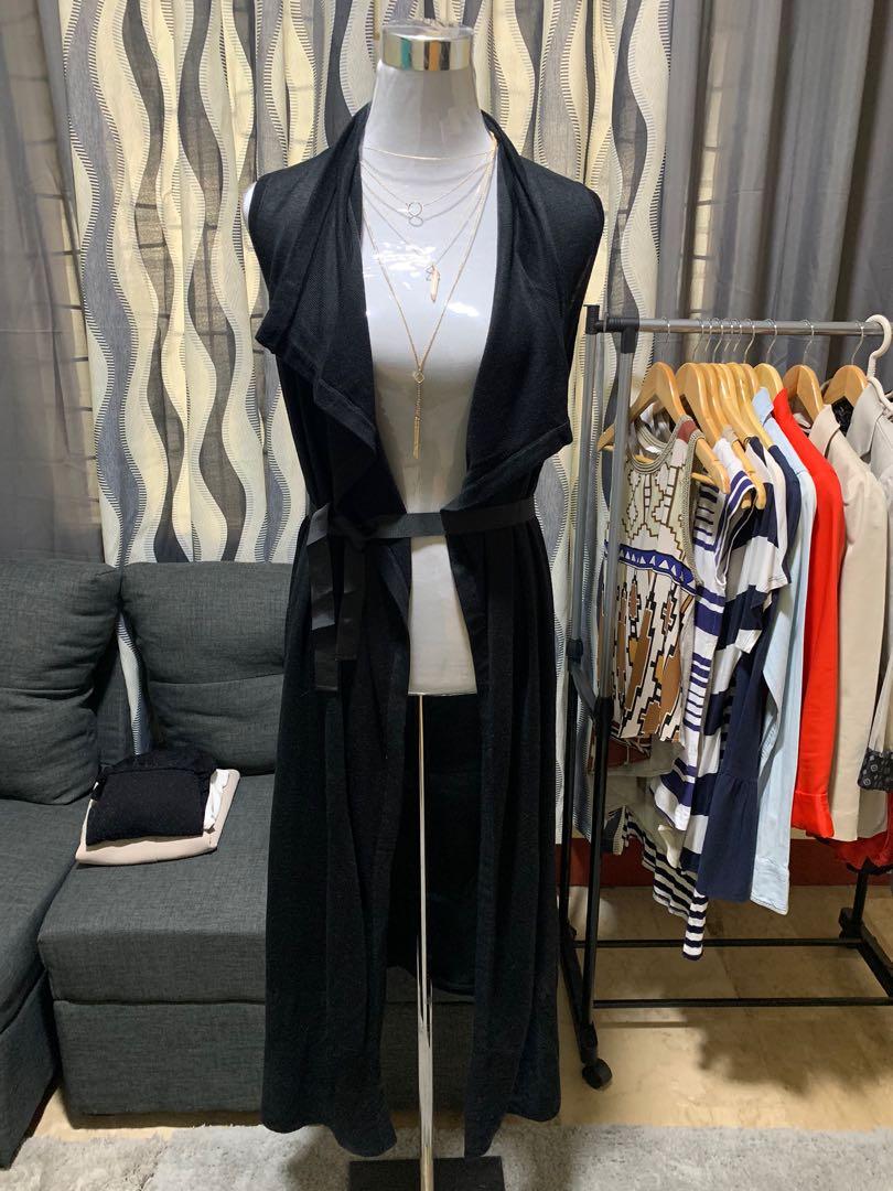 Debenhams Black Long Cardigan