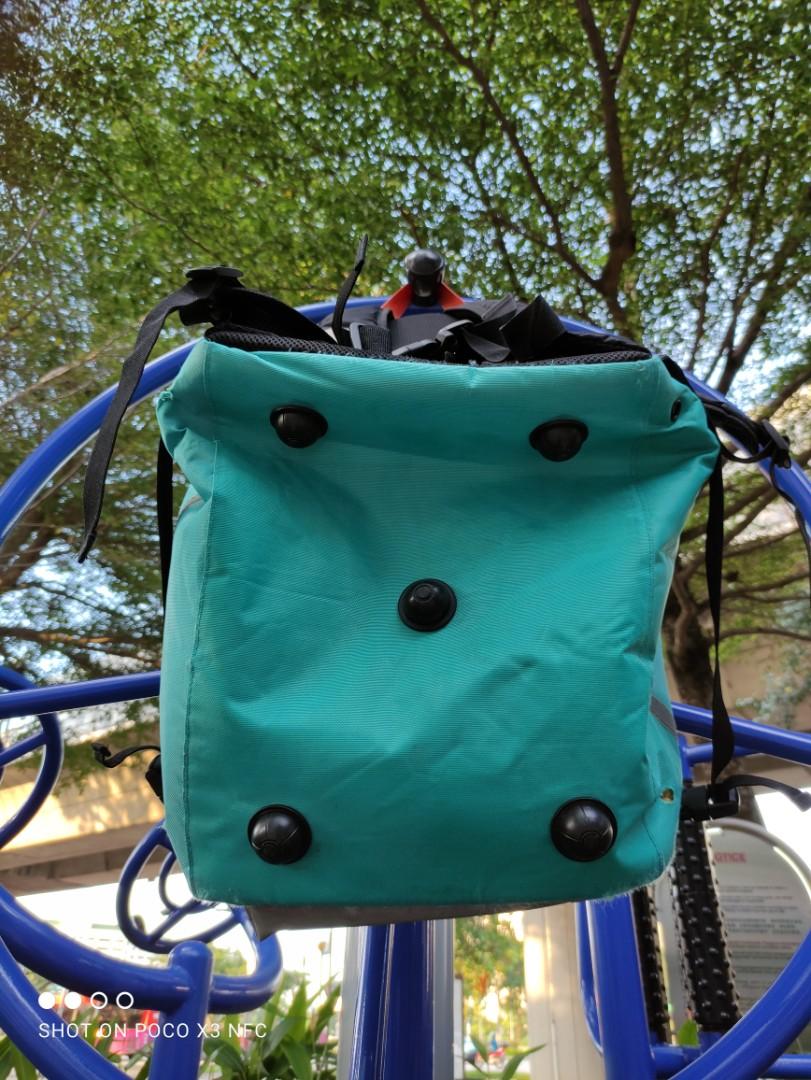 Deliveroo Roll Top Thermal Backpack, Men's Fashion, Bags, Backpacks on