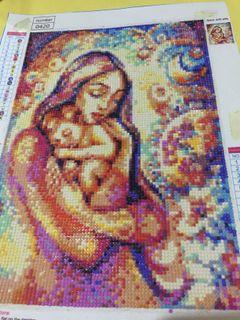 Diamond Painting Done For You • Mother & Child